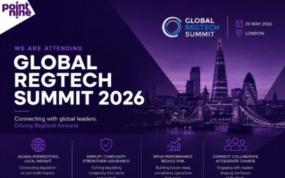 Point Nine Attending Global RegTech Summit 2026 in London