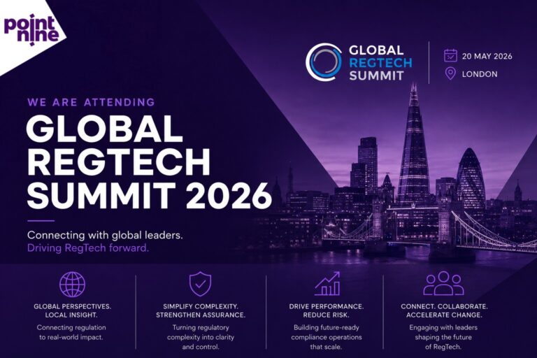 Point Nine Attending Global RegTech Summit 2026 in London