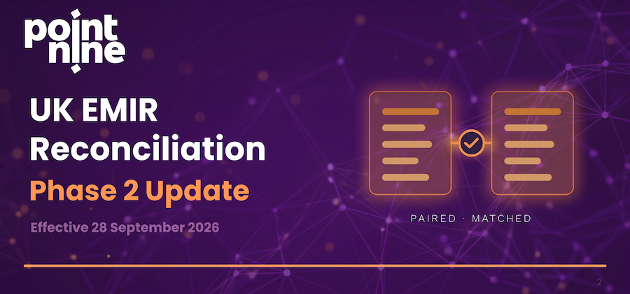 UK EMIR Reconciliation Phase 2 Update